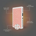 Red Light Therapy Device, 4 Wavelengths Full Body Infrared Red Light Therapy at Home, Elite Grade Dual Chip 300 Leds, High Power, 500W. Modular Design.